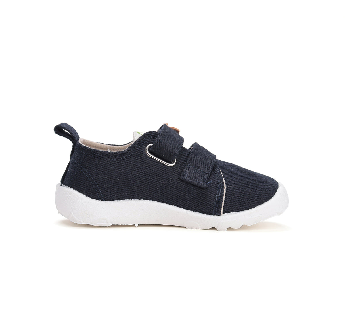 D.D.Step pantofi baieti Barefoot de interior din panza 20-25 Royal Blue cu soare