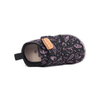 D.D.Step pantofi fete Barefoot de interior din panza 21-25 Dark Grey cu inghetata