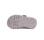 D.D.Step pantofi fete Barefoot de interior din panza 21-25 Dark Grey cu inghetata