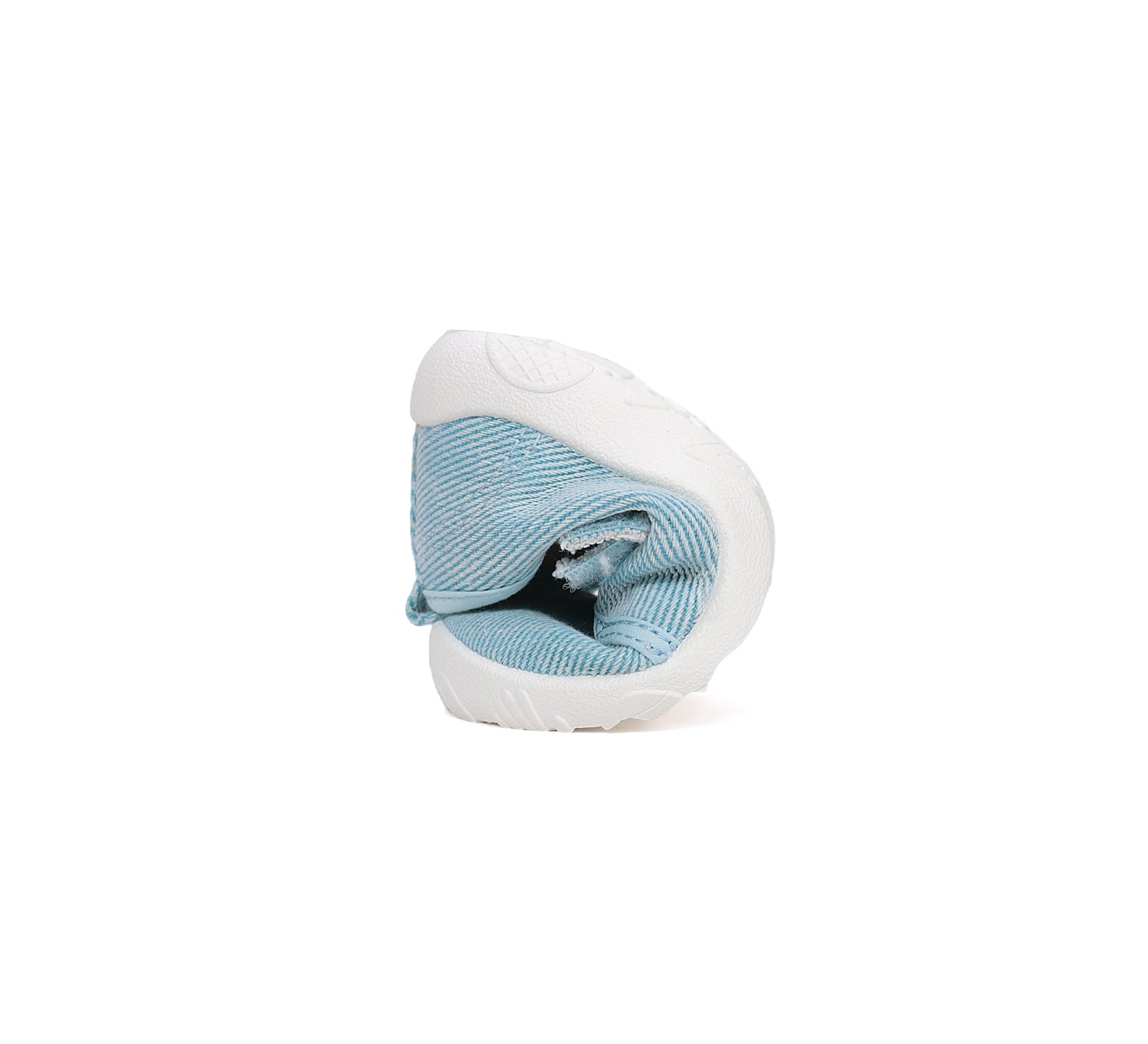 D.D.Step pantofi baieti Barefoot de interior din panza 20-31 Oceanic simplu