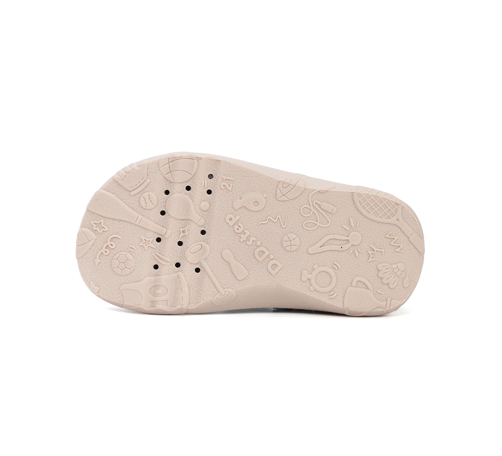 D.D.Step pantofi baieti Barefoot de interior din panza 20-31 Turquise surf