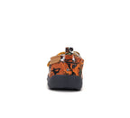 D.D.Step pantofi baieti Barefoot de interior din panza 20-25 Orange cu minge