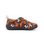 D.D.Step pantofi baieti Barefoot de interior din panza 20-25 Orange cu minge
