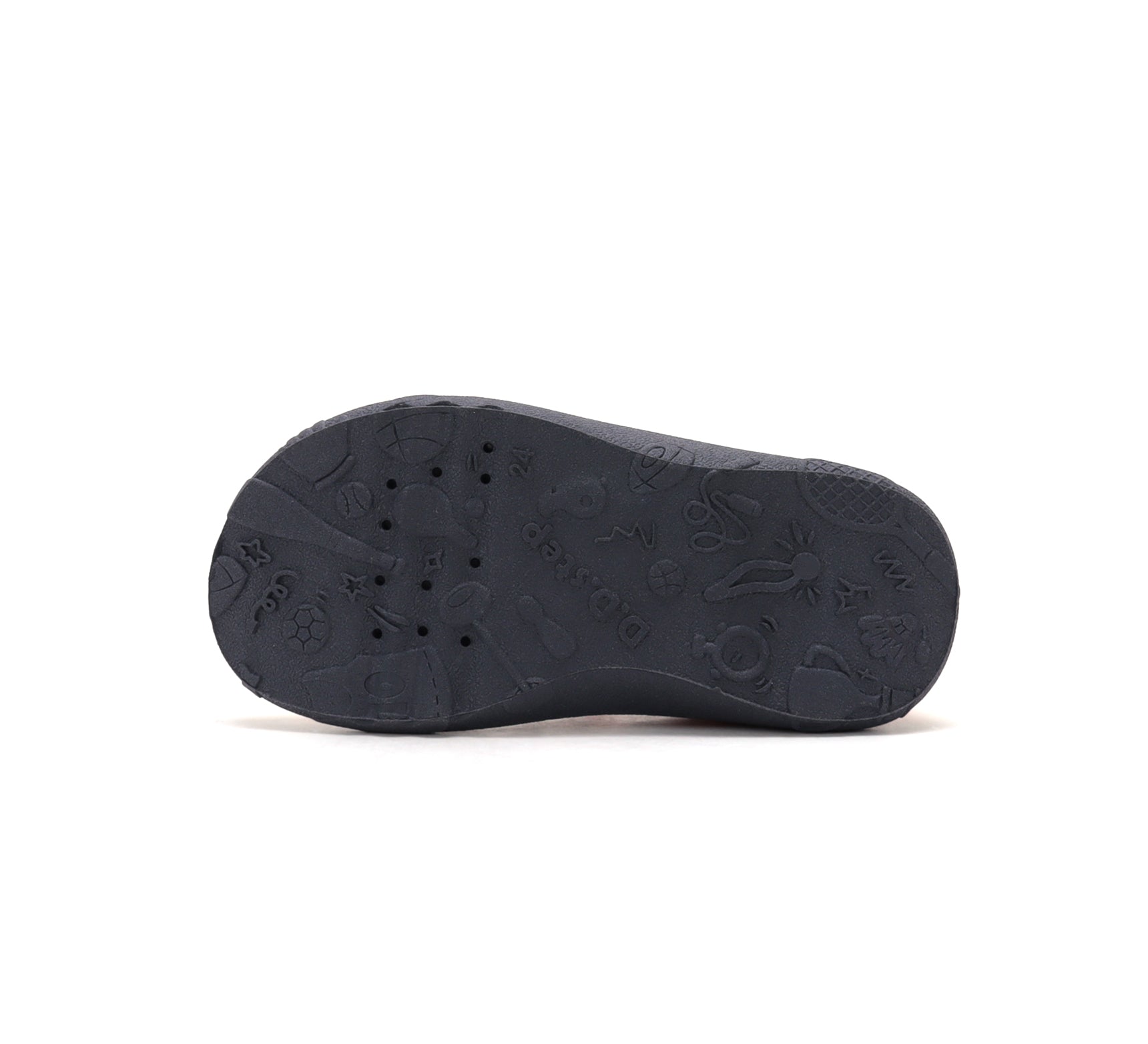 D.D.Step pantofi baieti Barefoot de interior din panza 20-25 Orange cu minge
