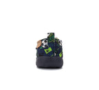 D.D.Step pantofi baieti Barefoot de interior din panza 20-31 Royal Blue cu minge