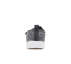 D.D.Step pantofi baieti Barefoot de interior din panza 20-25 Dove Grey cu elefant