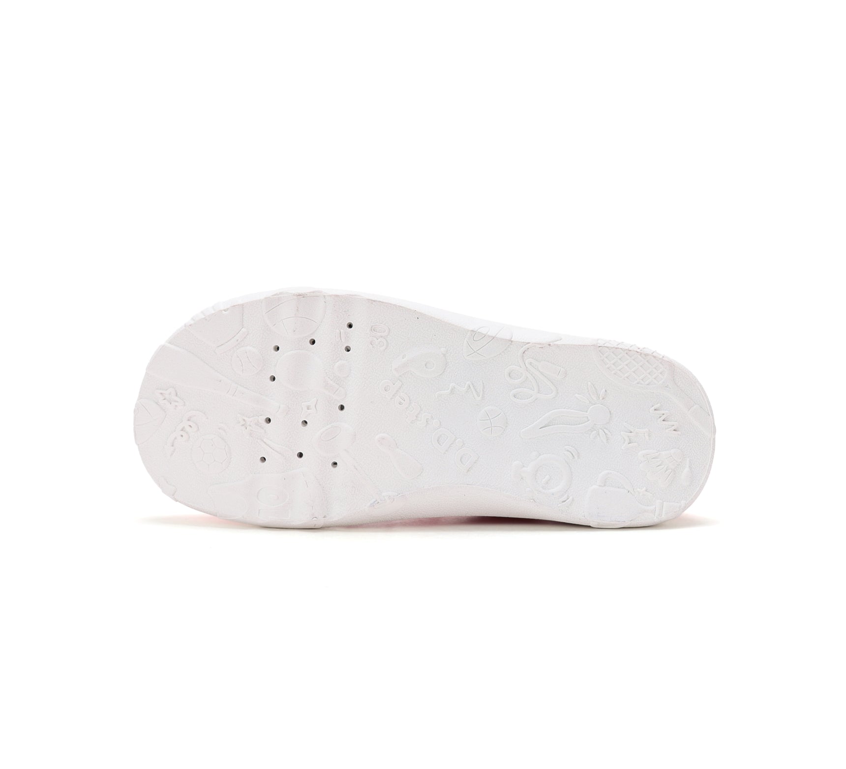 D.D.Step pantofi fete Barefoot de interior din panza 20-25 Strawberry cu stelute