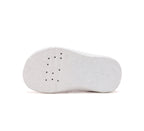 D.D.Step pantofi fete Barefoot de interior din panza 20-31 Dove Grey cu curcubeu