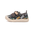 D.D.Step tenisi baieti din panza 22-33 Marine Grey Drive