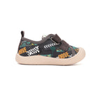 D.D.Step tenisi baieti din panza 22-33 Marine Grey Drive