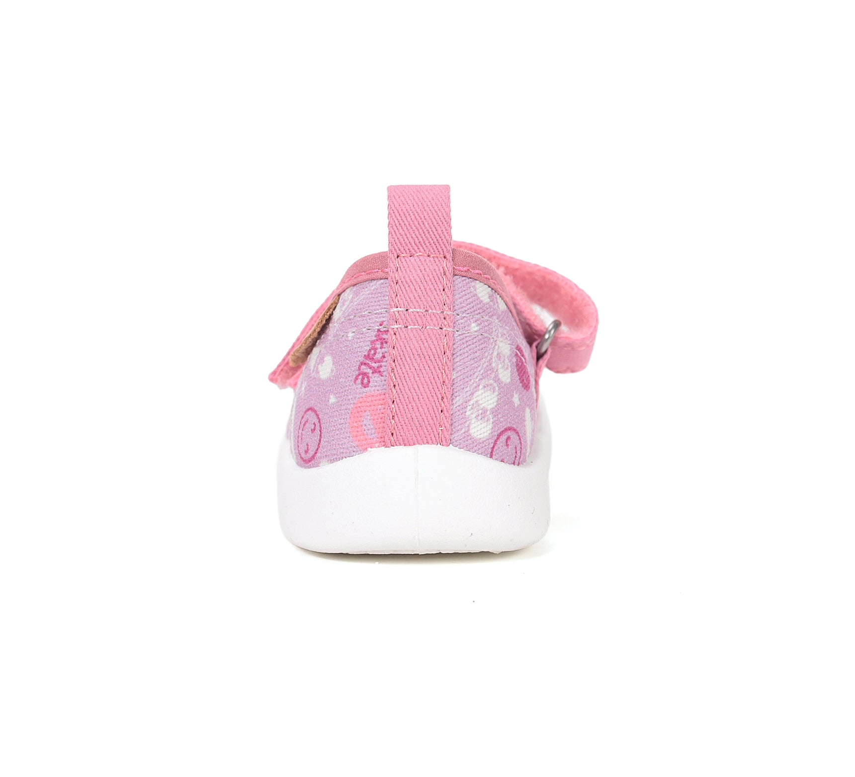 D.D.Step tenisi fete decupati din panza 28-33 Daisy Pink Skate Imagine secundară a produsului