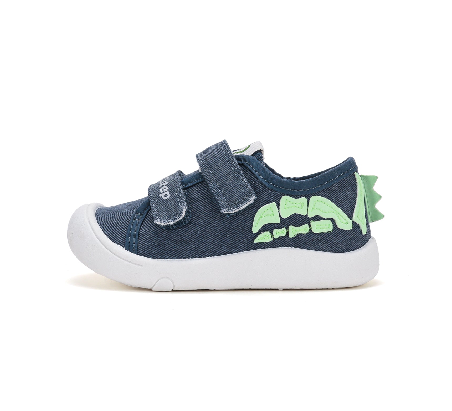 D.D.Step tenisi baieti din panza SUN REACTIVE 22-33 Royal Blue cu dino Imagine secundară a produsului