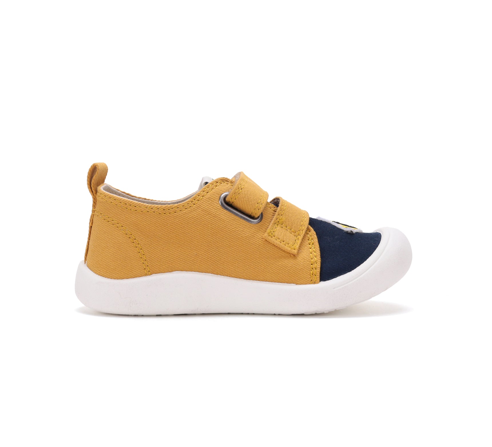 D.D.Step tenisi baieti din panza 22-27 Lemon cu albinuta
