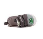 D.D.Step tenisi baieti din panza 22-27 Marine Grey cu broscuta