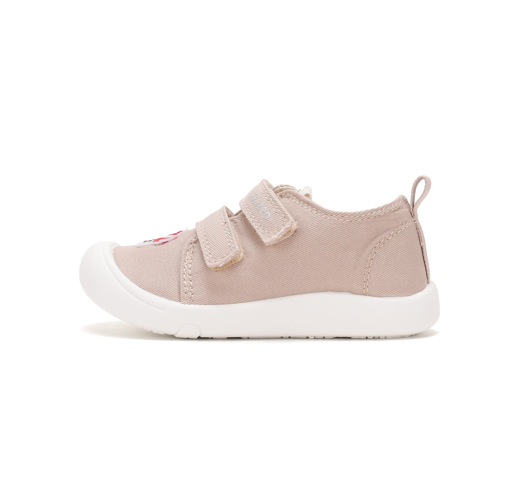 D.D.Step tenisi fete din panza 22-27 Cream cu ciuperca