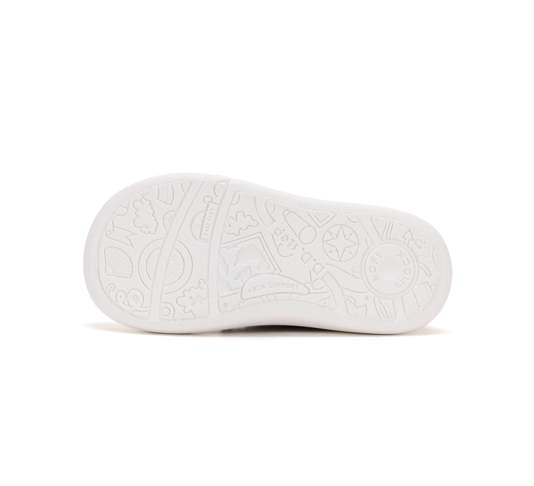 D.D.Step tenisi fete din panza 22-27 Cream cu ciuperca