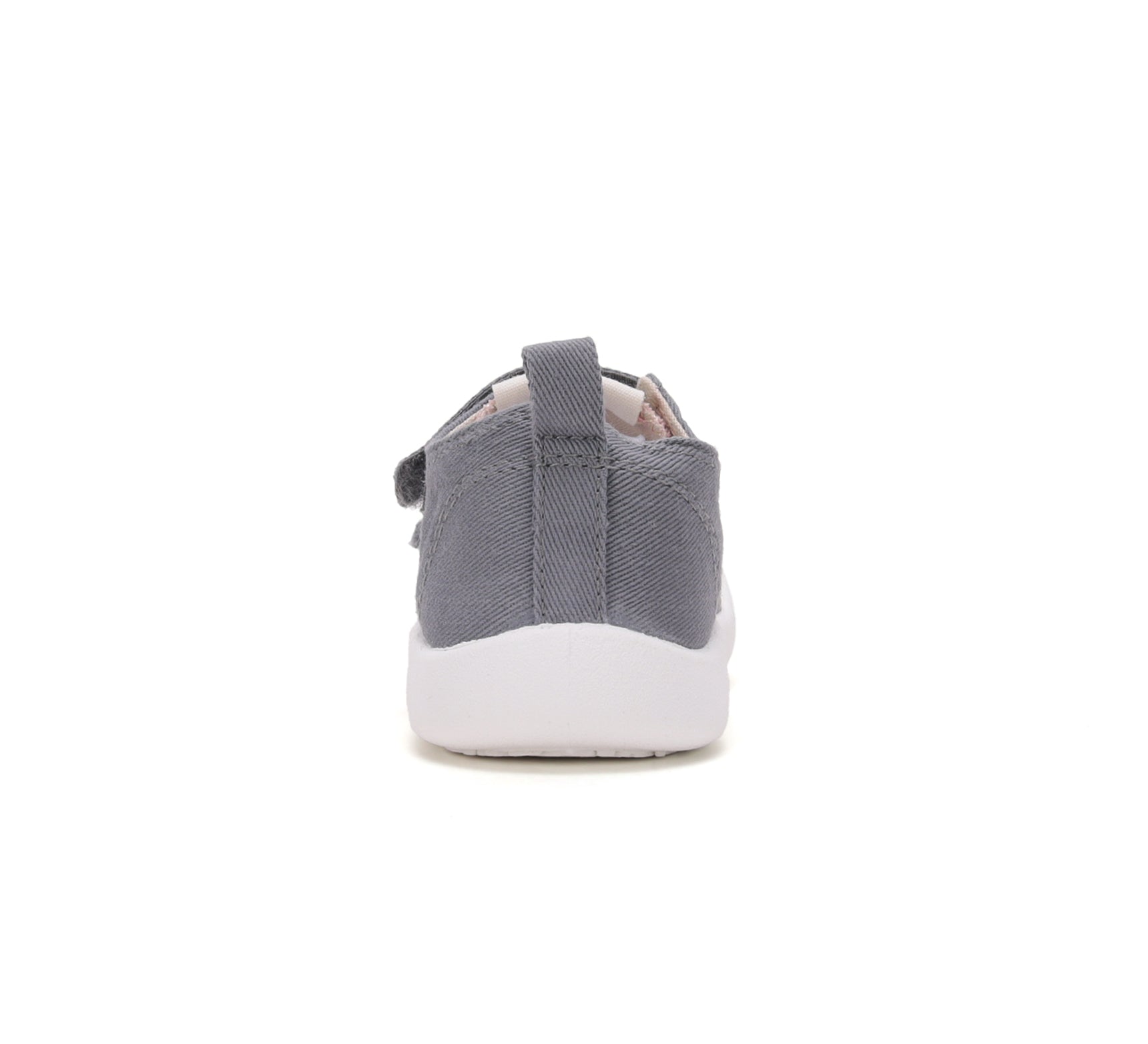 D.D.Step tenisi fete din panza 22-27 Metallic Grey cu iepuras