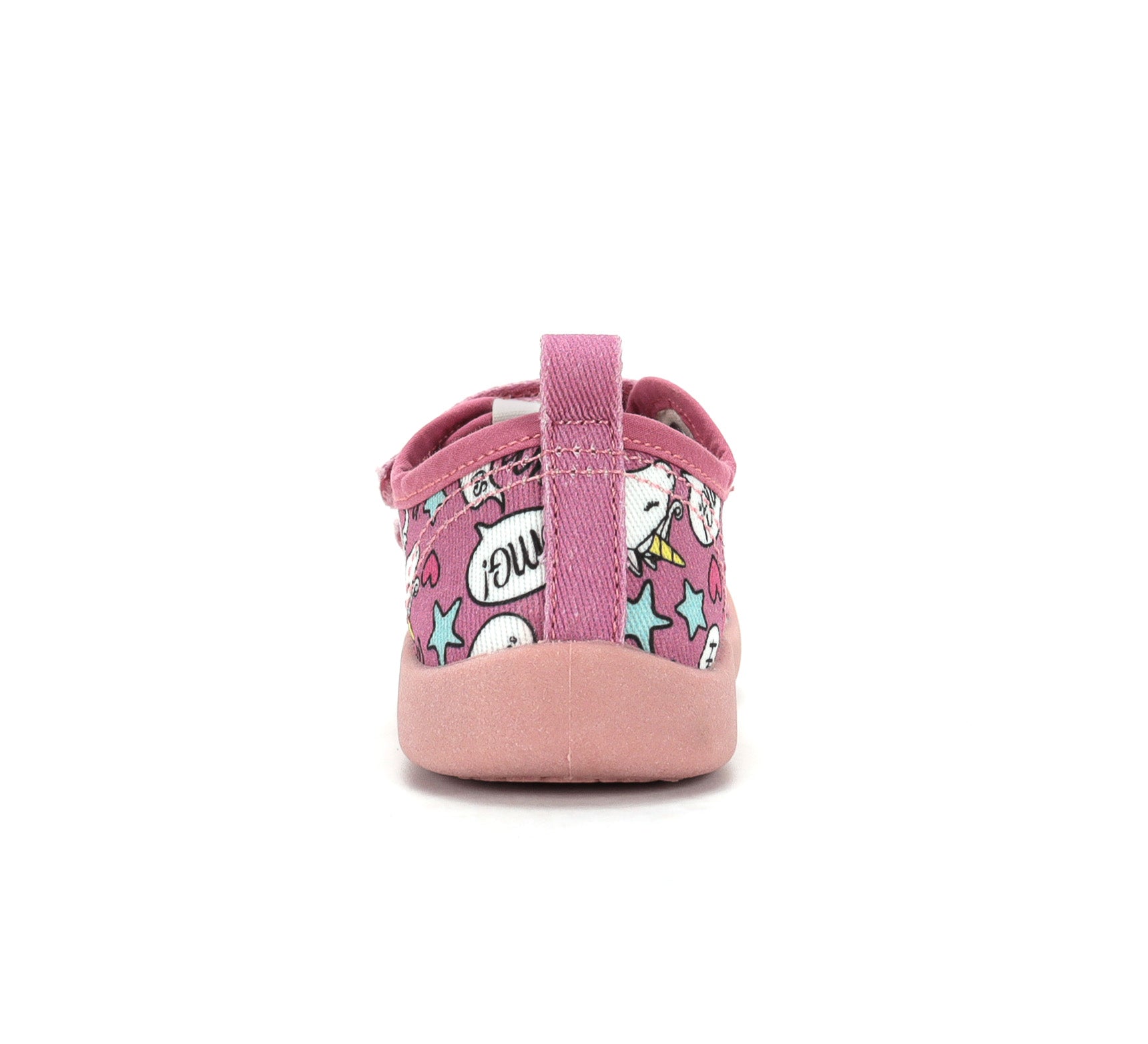 D.D.Step tenisi fete din panza 22-33 Strawberry cu unicorn