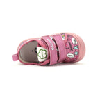 D.D.Step tenisi fete din panza 22-33 Strawberry cu unicorn