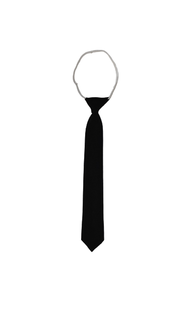 Uniforma cravata baieti 5 ani+ Black