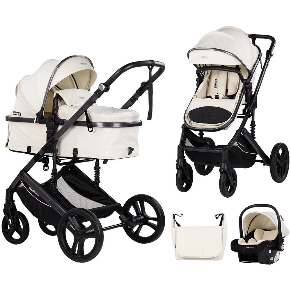 Chipolino carucior 3in1 Amore 0m+ Cashmere Imagine principală a produsului