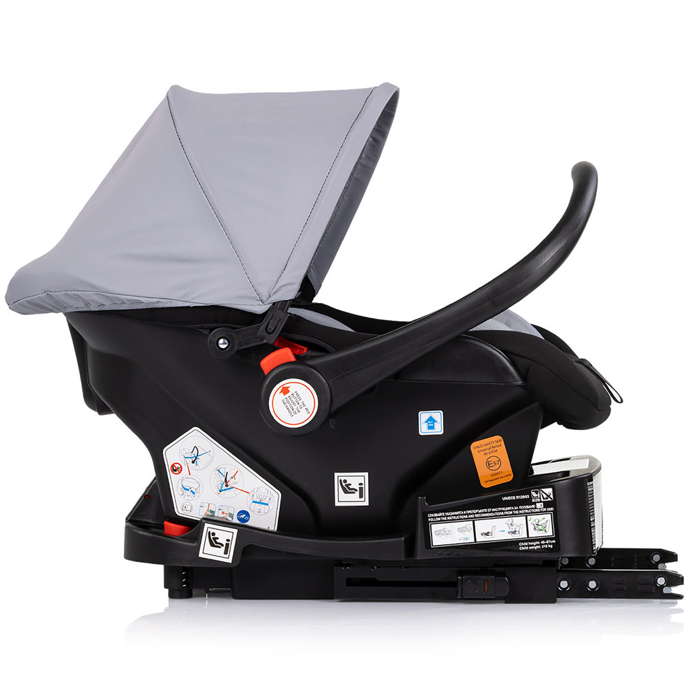 Chipolino carucior 3in1 Amore 0m+ Platinum