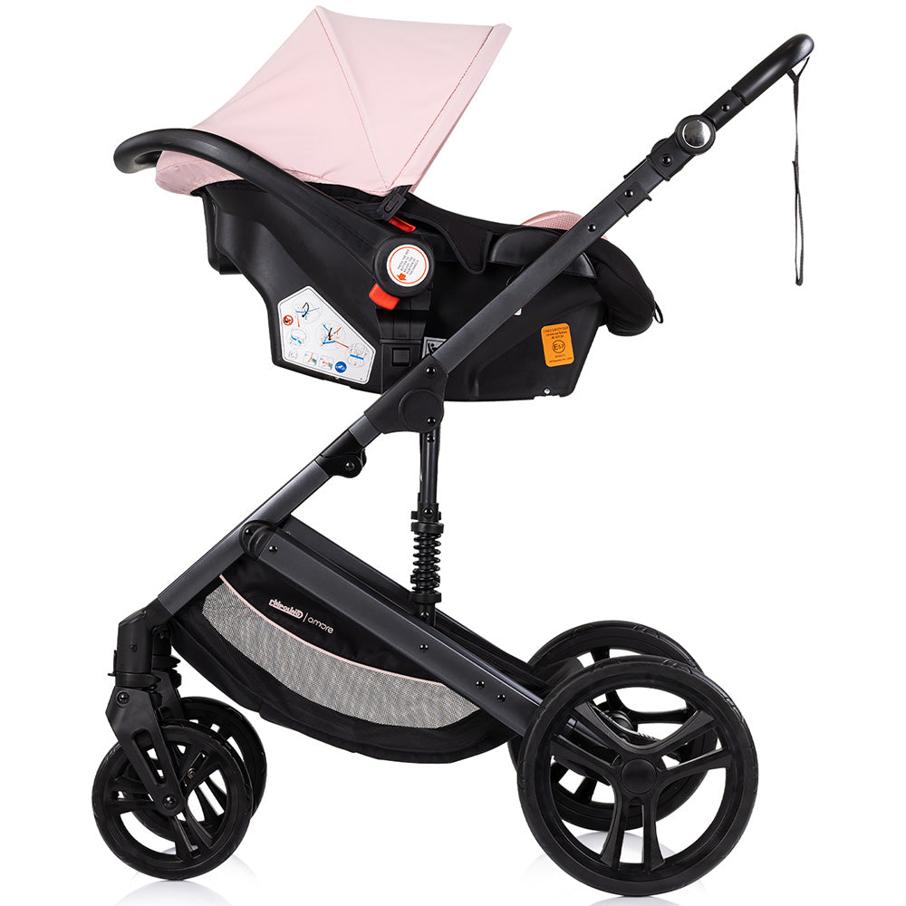 Chipolino carucior 3in1 Amore 0m+ Powder Pink