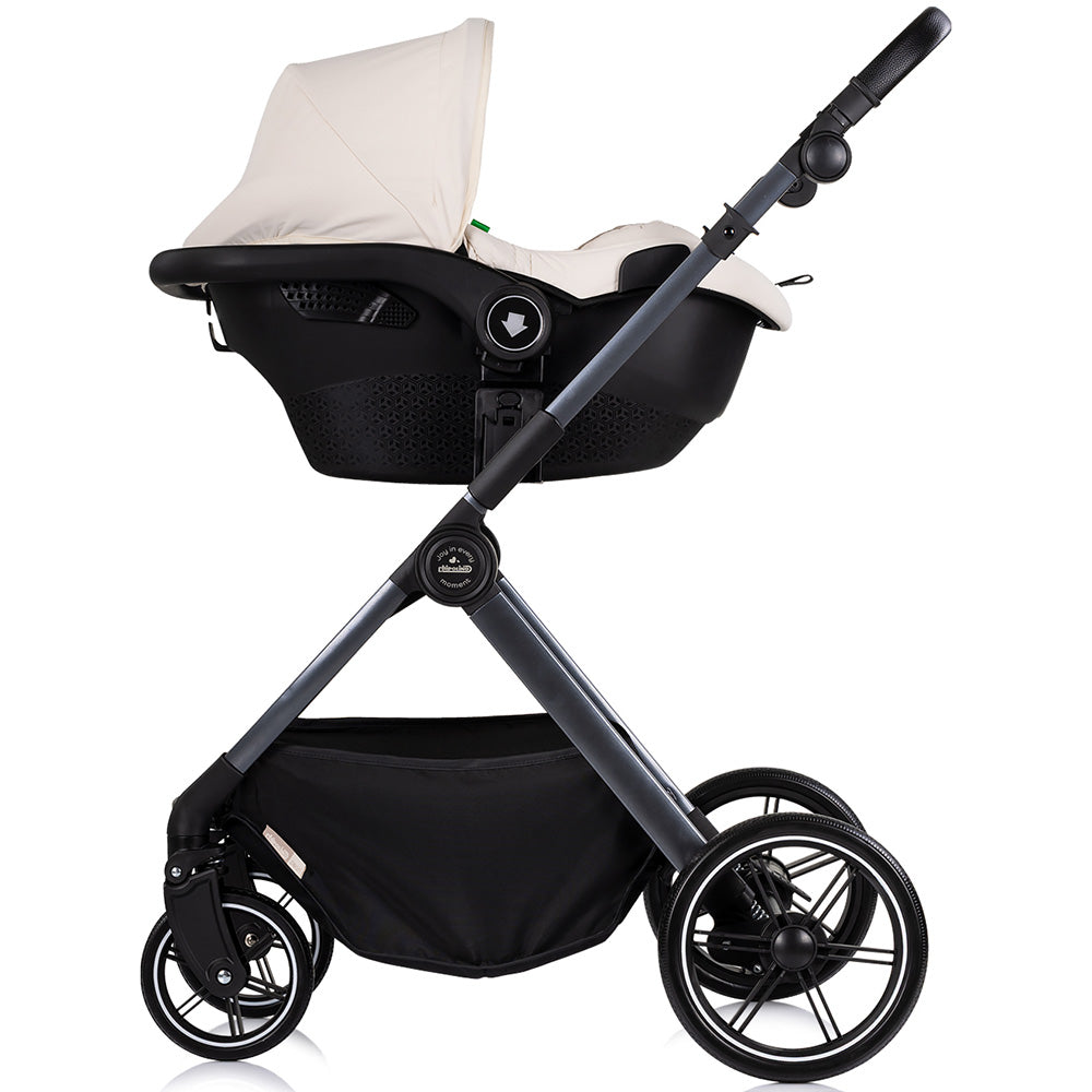Chipolino carucior 3in1 Pearl 0m+ Cashmere
