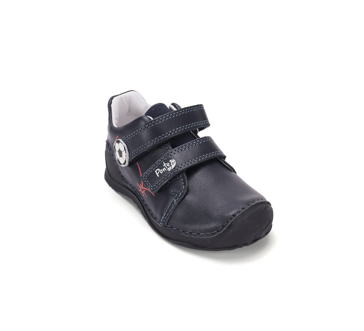 D.D.Step pantofi baieti Ponte20 supinati 22-33 Royal Blue cu minge