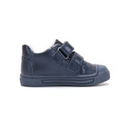 D.D.Step pantofi fete Ponte20 supinati 22-33 Royal Blue cu floricele