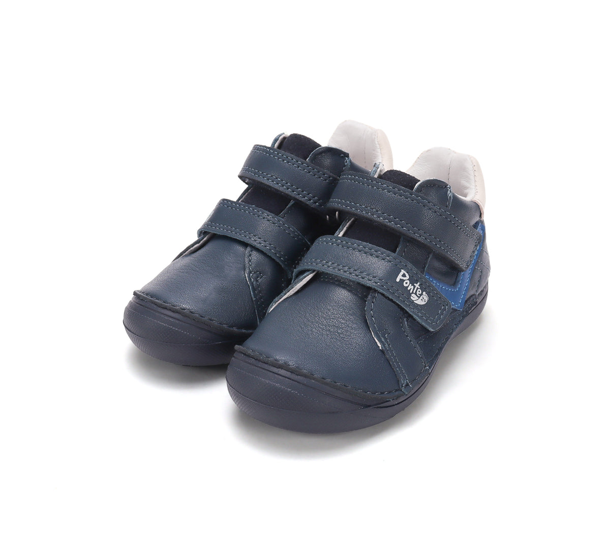 D.D.Step pantofi baieti Ponte20 supinati 24-35 Royal Blue cu dunga