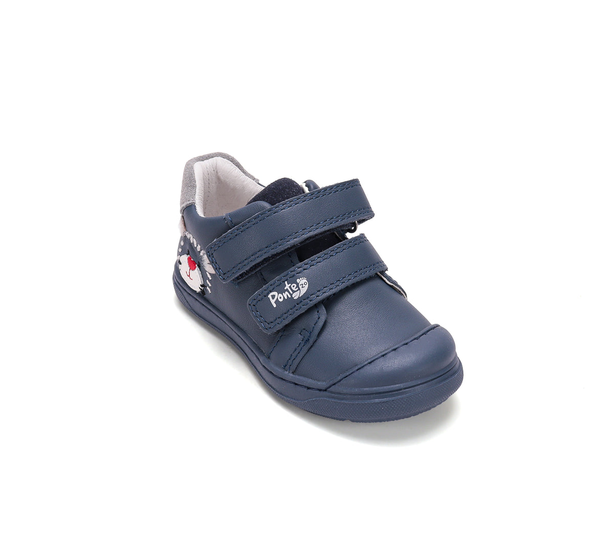 D.D.Step pantofi baieti Ponte20 supinati 22-27 Royal Blue cu tigru