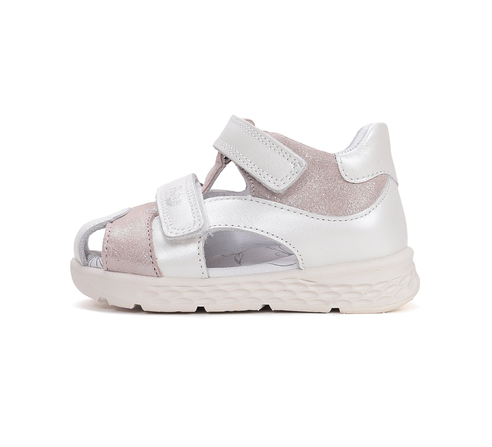 D.D.Step sandale fete Ponte20 supinati 22-33 White cu roz