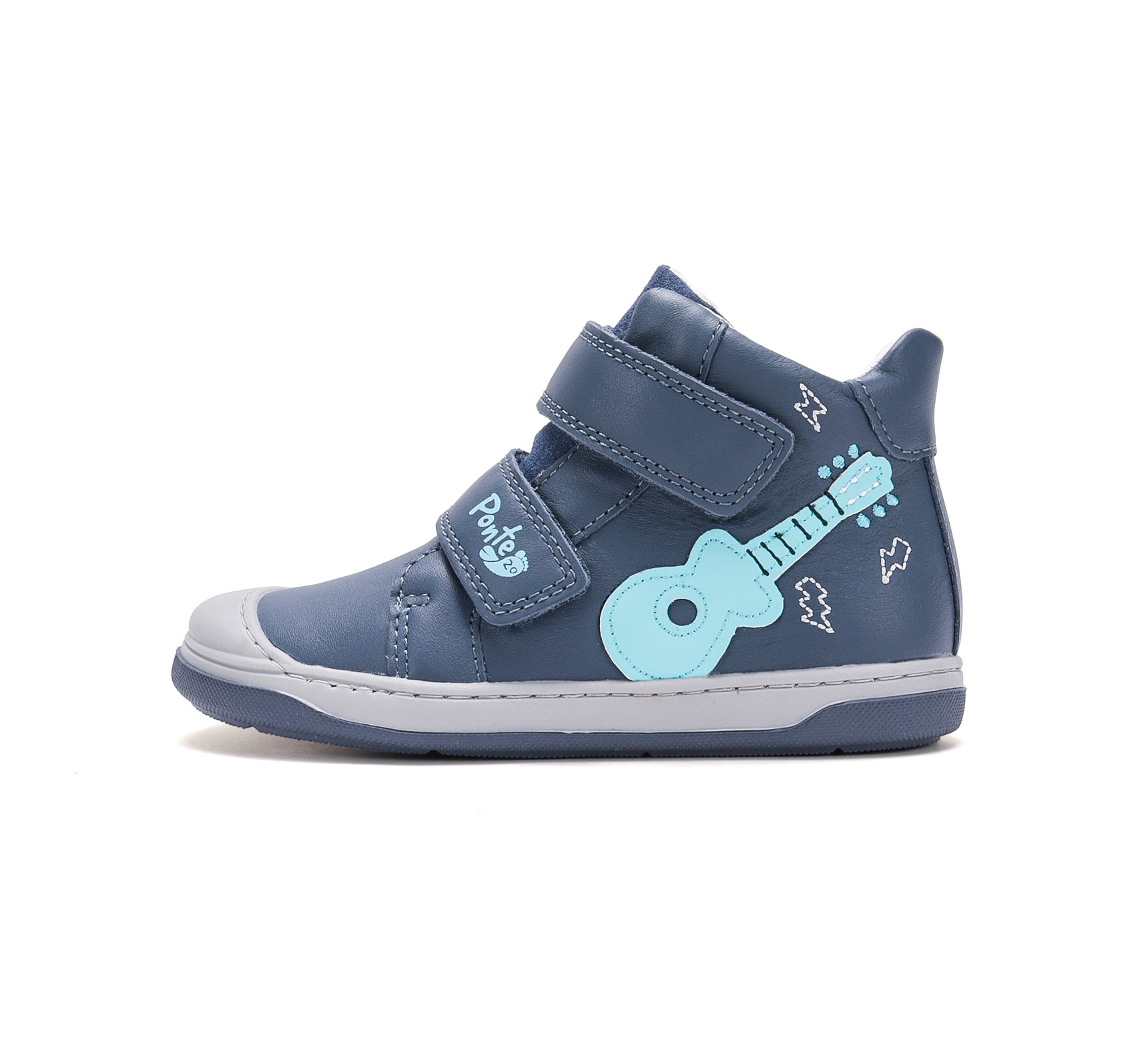D.D.Step pantofi baieti Ponte20 supinati 28-33 Marine cu chitara Imagine secundară a produsului