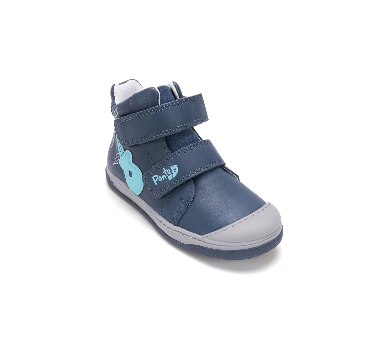 D.D.Step pantofi baieti Ponte20 supinati 28-33 Marine cu chitara
