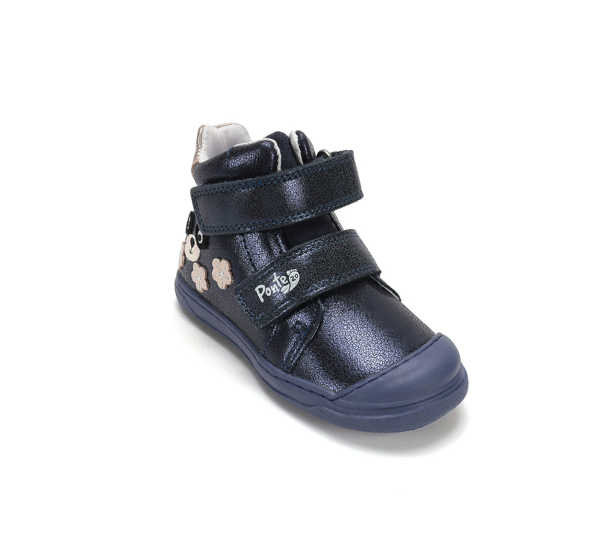D.D.Step pantofi fete Ponte20 supinati 22-27 Cobalt cu ursulet