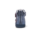 D.D.Step pantofi fete Ponte20 supinati 22-27 Cobalt cu inimioare