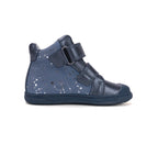D.D.Step pantofi fete Ponte20 supinati 22-27 Cobalt cu inimioare