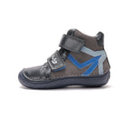 D.D.Step pantofi baieti Ponte20 supinati 30-35 Marine grey cu albastru