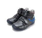 D.D.Step pantofi baieti Ponte20 supinati 30-35 Marine grey cu albastru