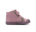 D.D.Step pantofi fete Ponte20 supinati 22-33 Lila cu floricele