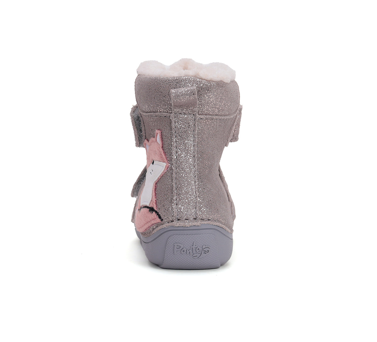 D.D.Step ghete baieti imblanite Ponte20 supinati 22-27 Champagne cu vulpe