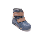 D.D.Step ghete baieti imblanite Ponte20 supinati Aqua-Tex 22-27 Royal Blue cu om de zapada