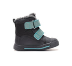 D.D.Step ghete baieti imblanite Ponte20 supinati Aqua-Tex 22-27 Black cu om de zapada