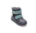 D.D.Step ghete baieti imblanite Ponte20 supinati Aqua-Tex 22-27 Black cu om de zapada