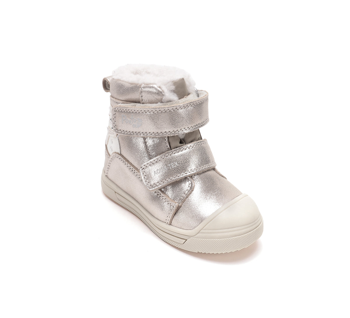 D.D.Step ghete fete imblanite Ponte20 supinati Aqua-Tex 22-27 Champagne cu om de zapada