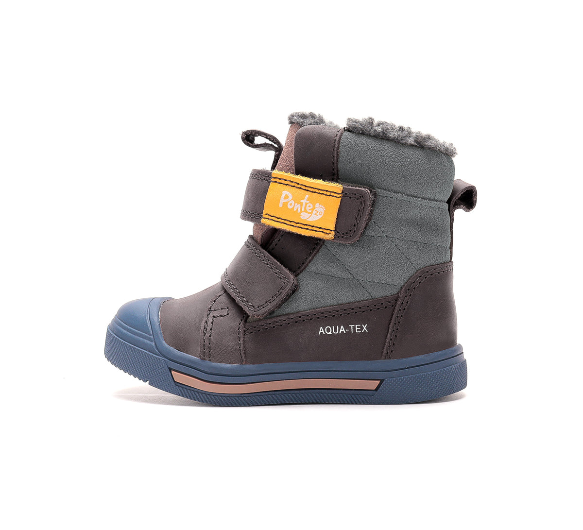 D.D.Step ghete baieti imblanite Ponte20 supinati Aqua-Tex 22-33 Emerald cu om de zapada