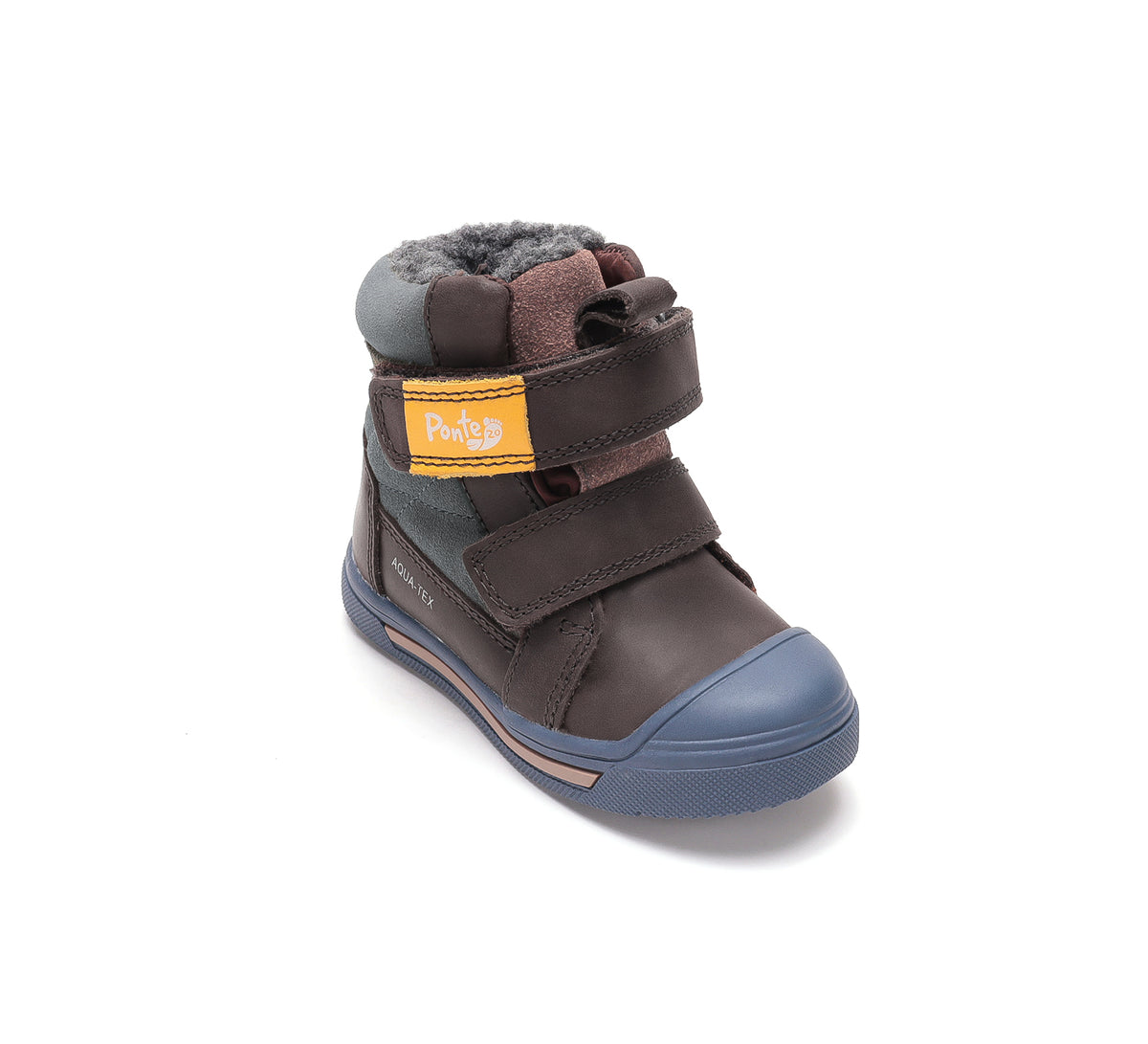 D.D.Step ghete baieti imblanite Ponte20 supinati Aqua-Tex 22-33 Emerald cu om de zapada