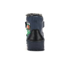 D.D.Step ghete baieti imblanite Ponte20 supinati 28-33 Royal Blue cu ursulet