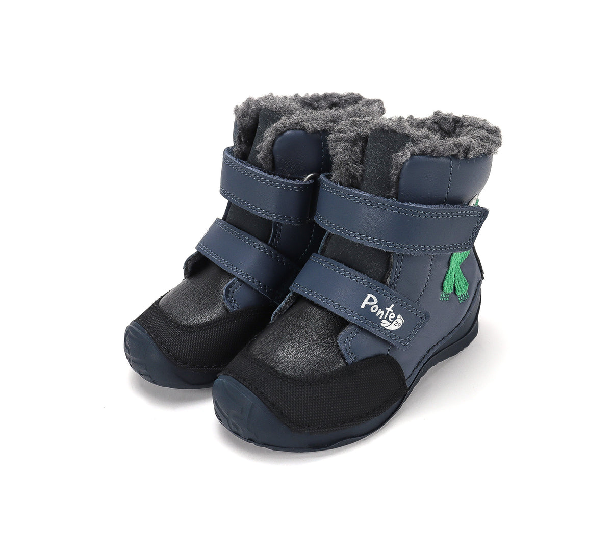 D.D.Step ghete baieti imblanite Ponte20 supinati 28-33 Royal Blue cu ursulet Imagine principală a produsului